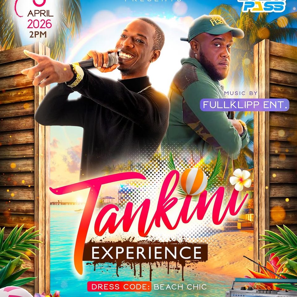 Event poster for Tankini Experience
