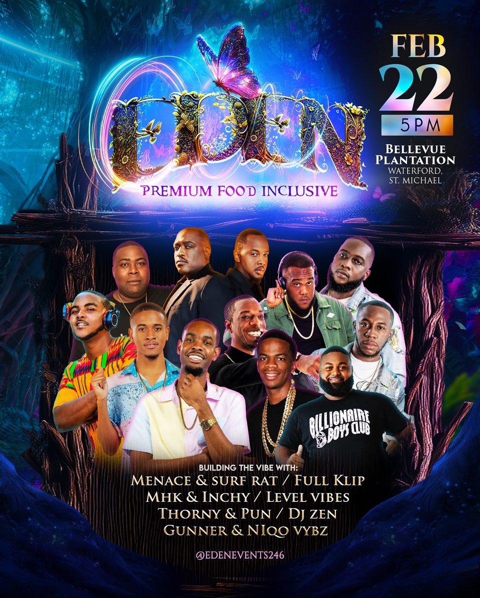 Event poster for Eden Neon Garden Experience (Premium Food Inclusive)