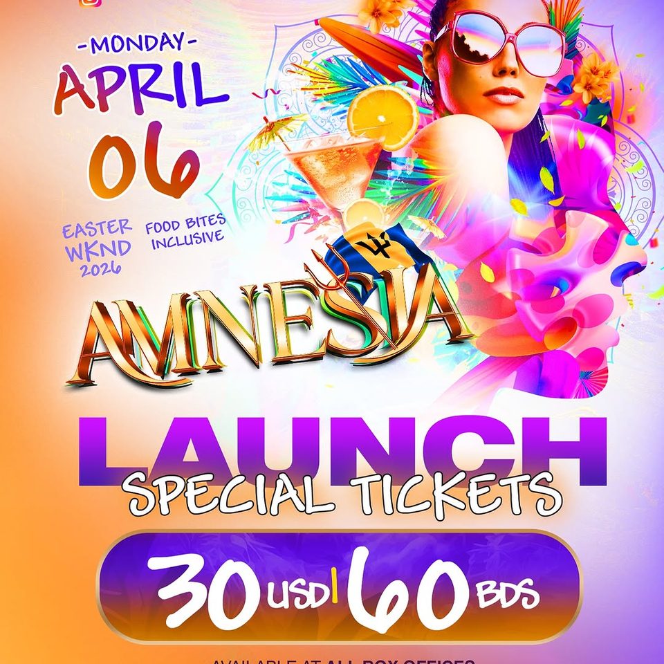 Event poster for AMNESIA (Easter Weekend Party)