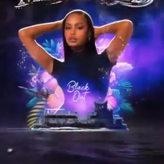 Event poster for Mesmerized the Cruise (Black Out Edition) – Cooler Cruise