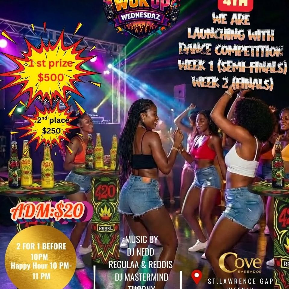 Event poster for Wuk Up Wednesdaz Launch: Dance Competition (Week 1 Semi-Finals)